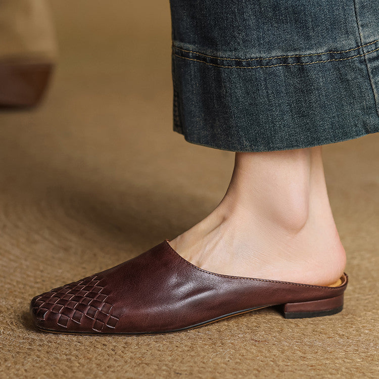 Helma | Leren muiltjes