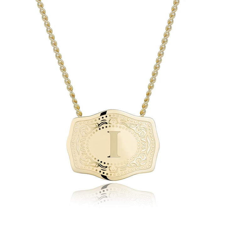 Cindy™ | Stijlvol initial letter pendant necklace