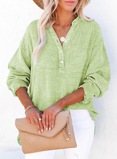 Ayla™ | Casual V-hals blouse