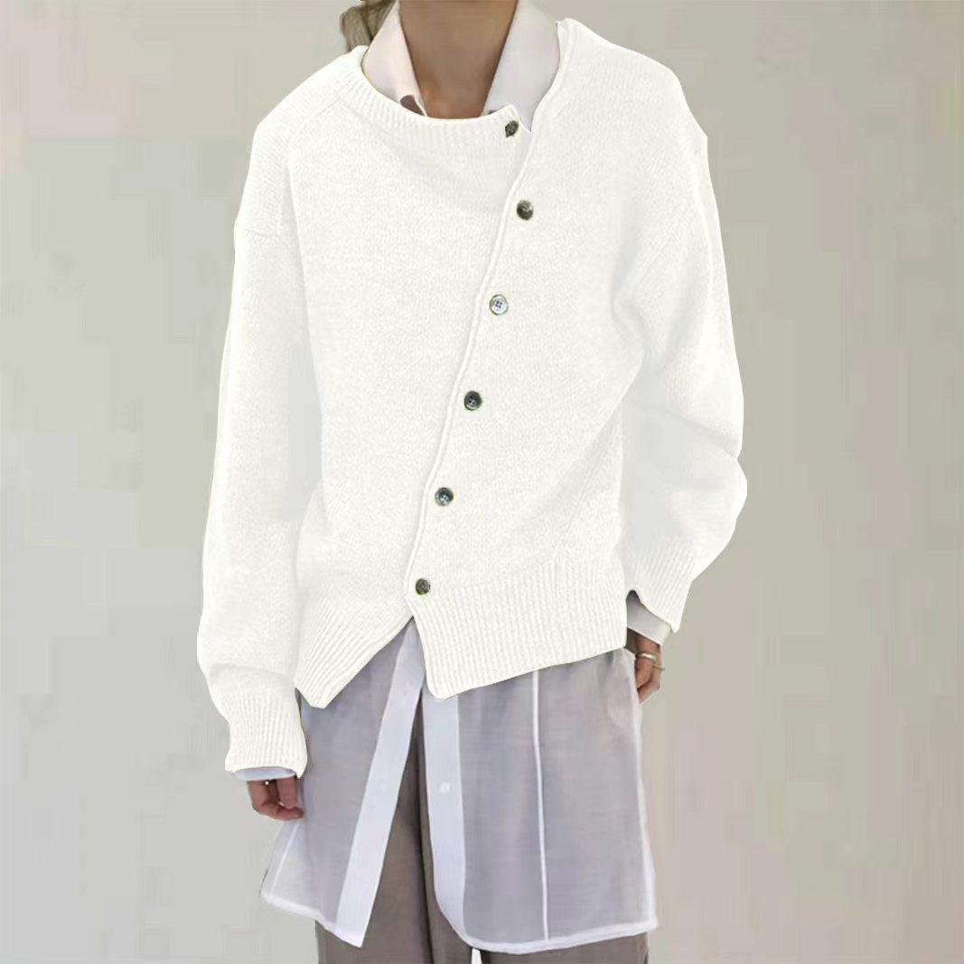 Alycia™ | Asymmetric button vest