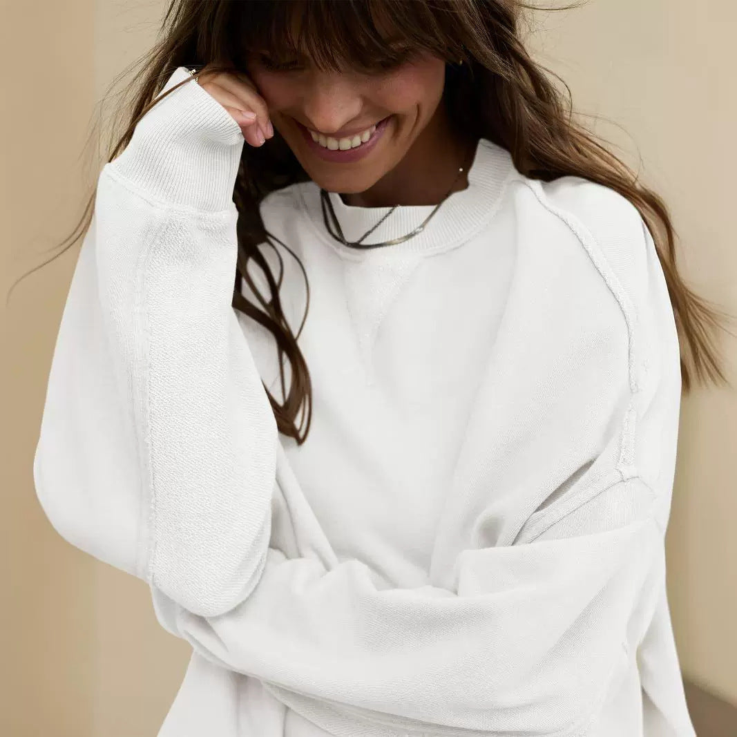 Anne™ | Relaxte fit klassieke sweatshirt