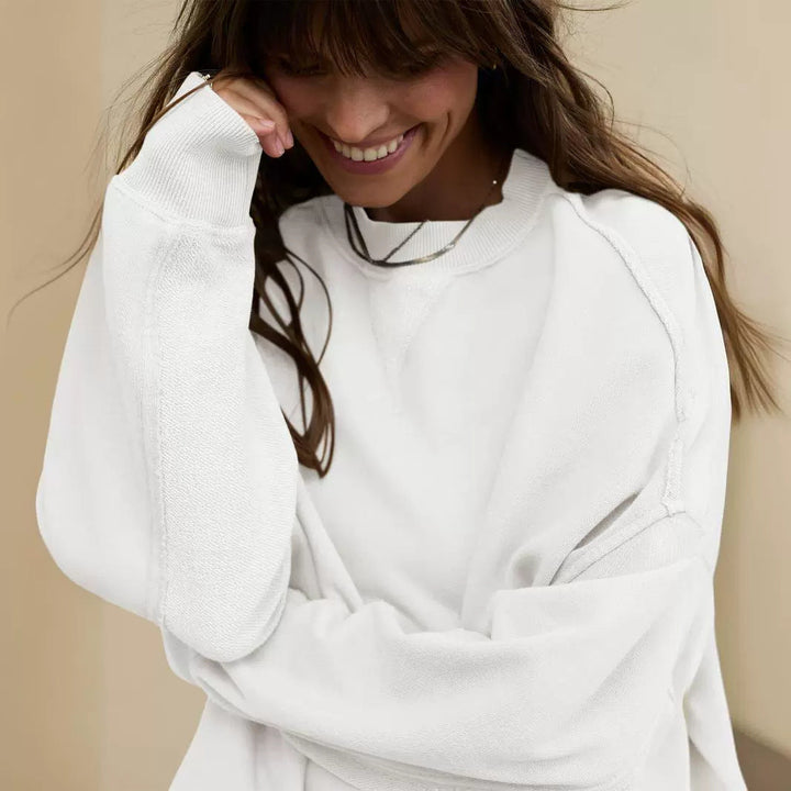 Anne™ | Relaxte fit klassieke sweatshirt