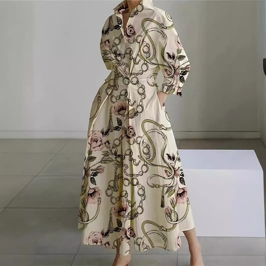 Sofer™ | Elegante front wrap collared maxi jurk
