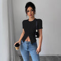 Hati™ | Relaxte summer short sleeve buttoned top