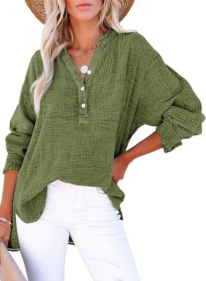 Ayla™ | Casual V-hals blouse