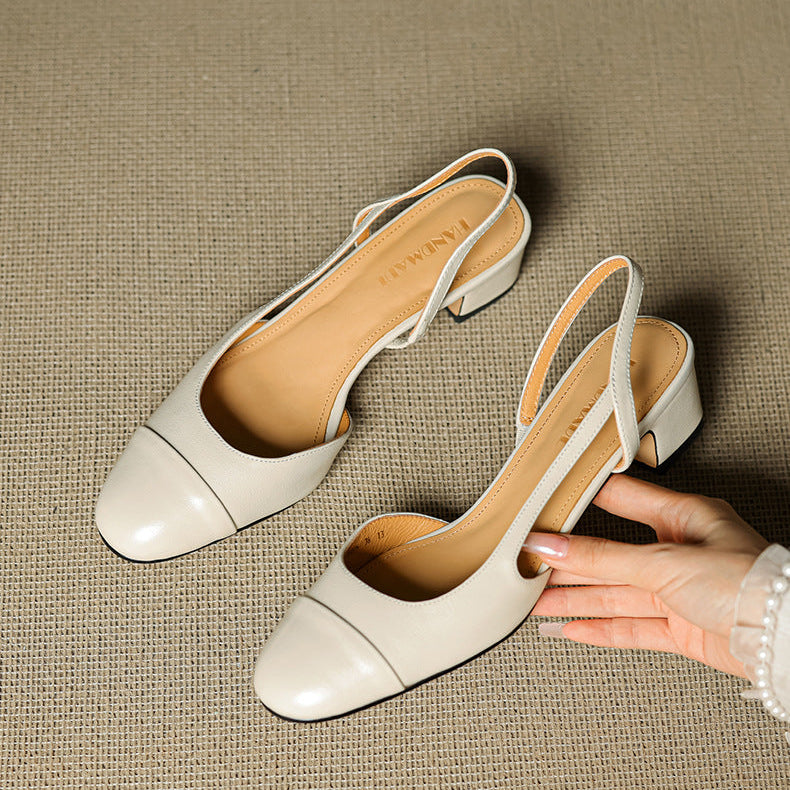 Reyna | Leren leather pumps