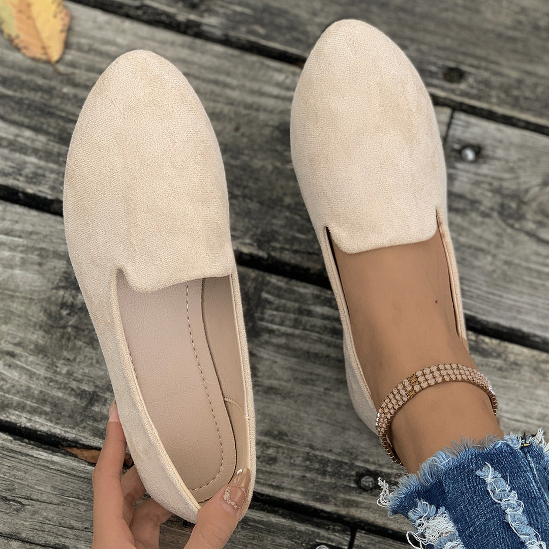 Janelle™ | Casual comfortabele pointed-toe ballerina's