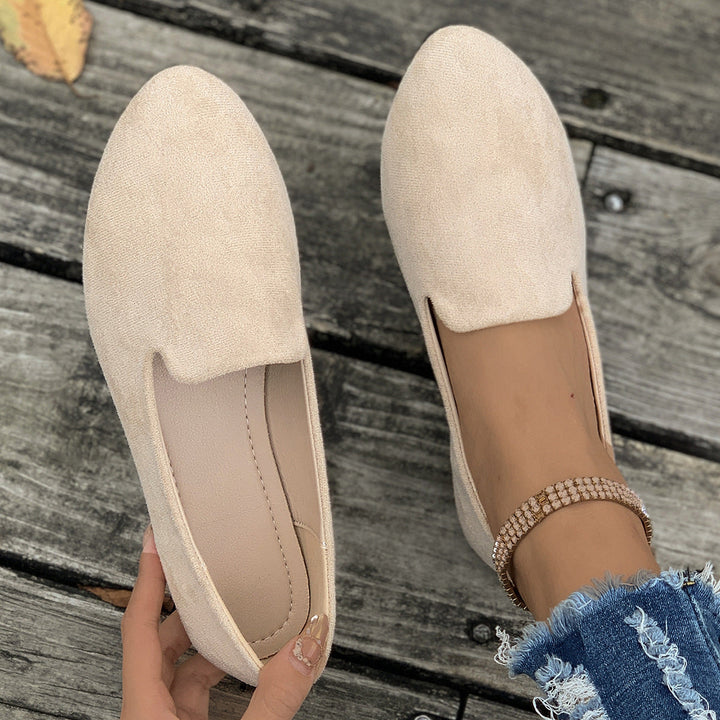 Janelle™ | Casual comfortabele pointed-toe ballerina's