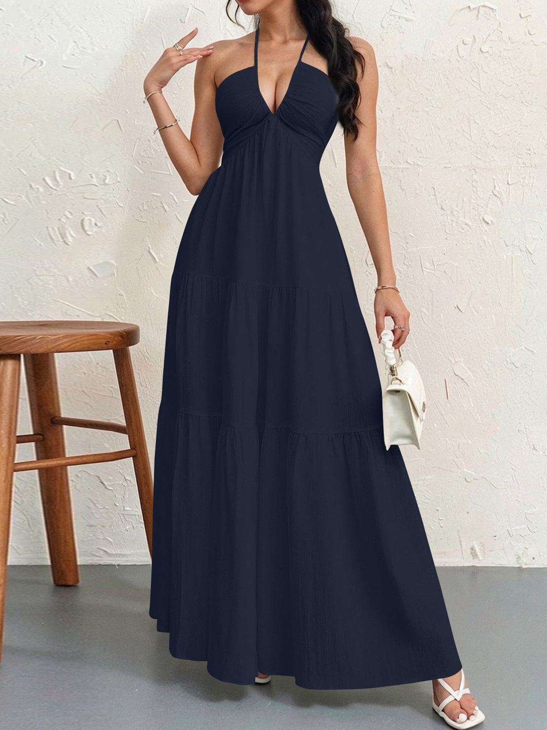 Walo™ | Casual loose fit zonder mouwen summer maxi jurk
