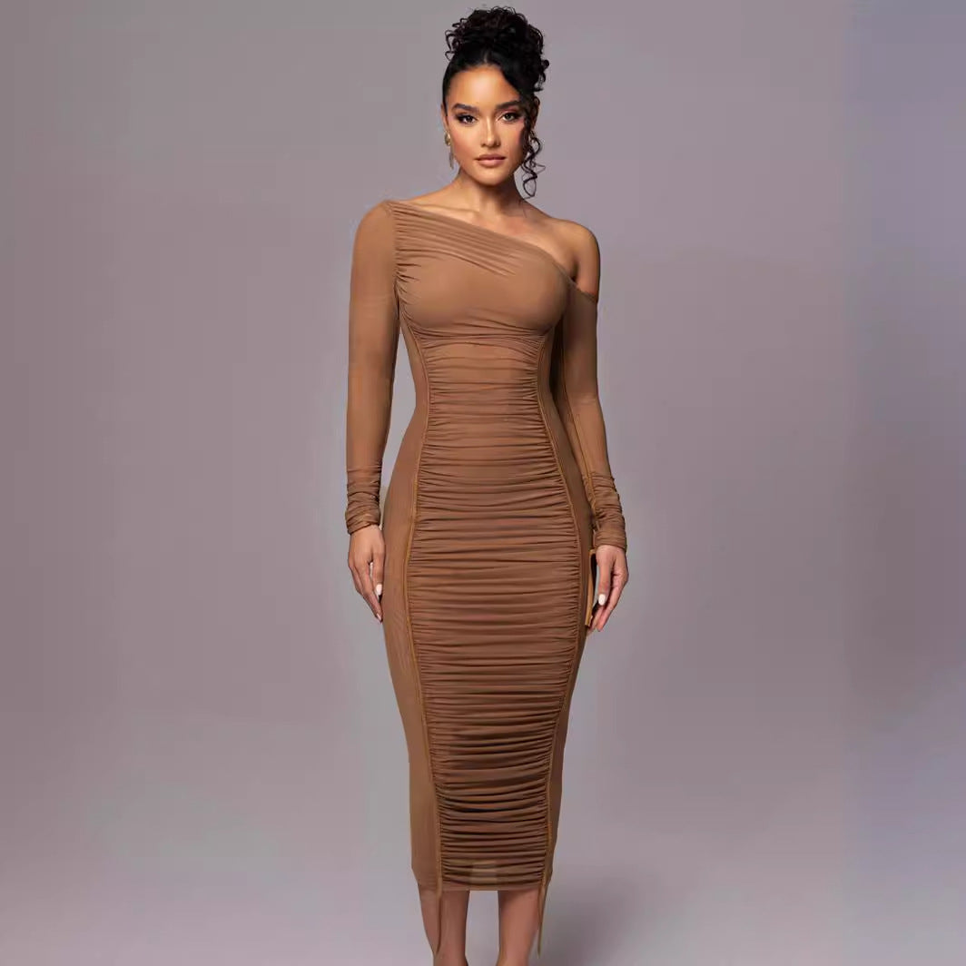 Bente™ | Classy bodycon lange mouwen midi jurk