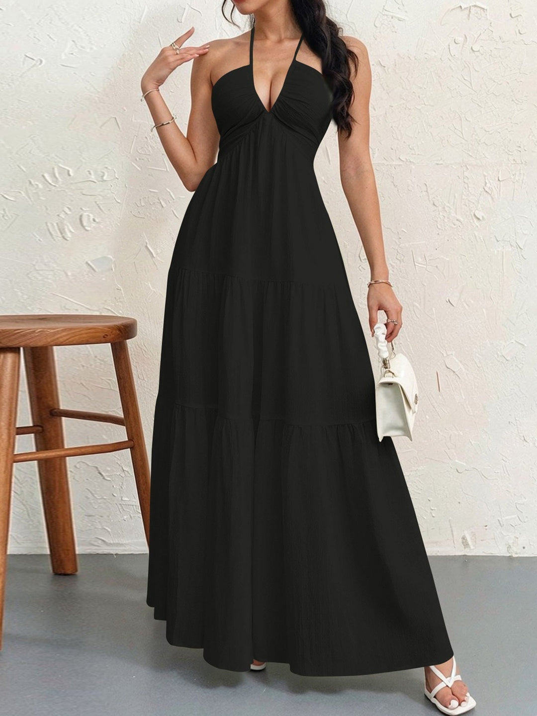 Walo™ | Casual loose fit zonder mouwen summer maxi jurk