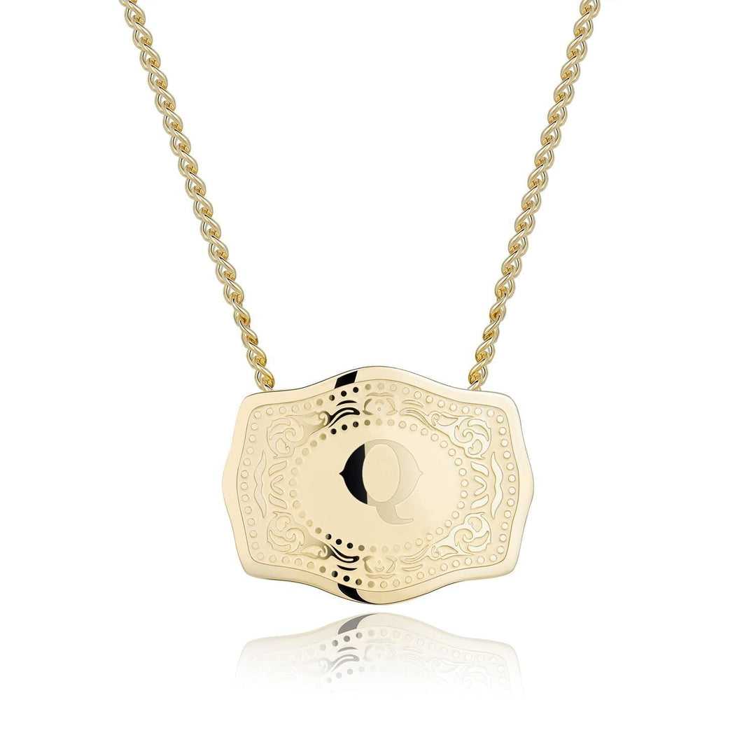 Cindy™ | Stijlvol initial letter pendant necklace