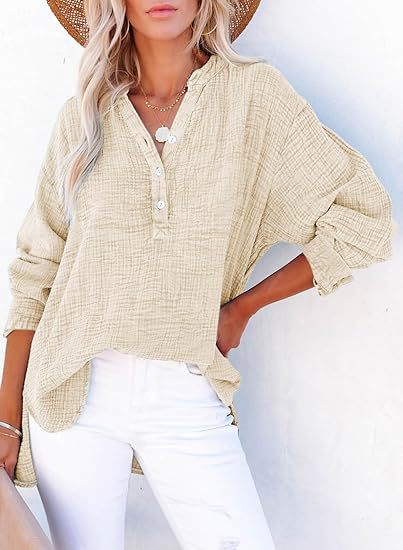 Ayla™ | Casual V-hals blouse