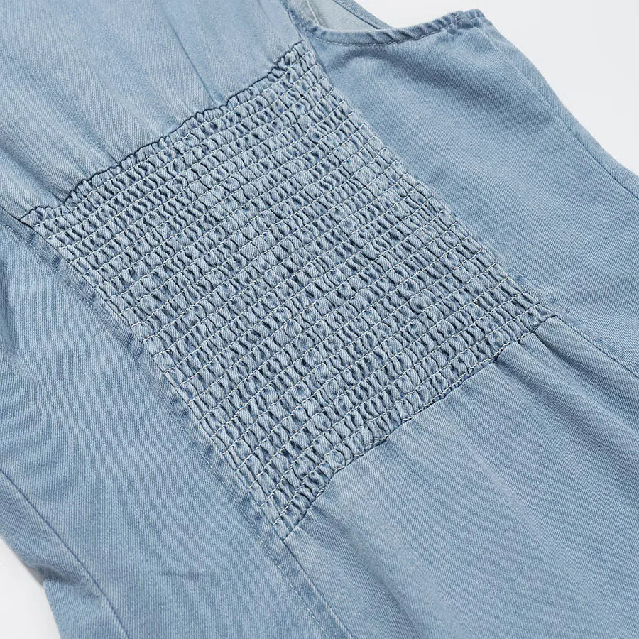 Inocencia™ | Klassieke buttoned down deep maxi jurk met V-hals