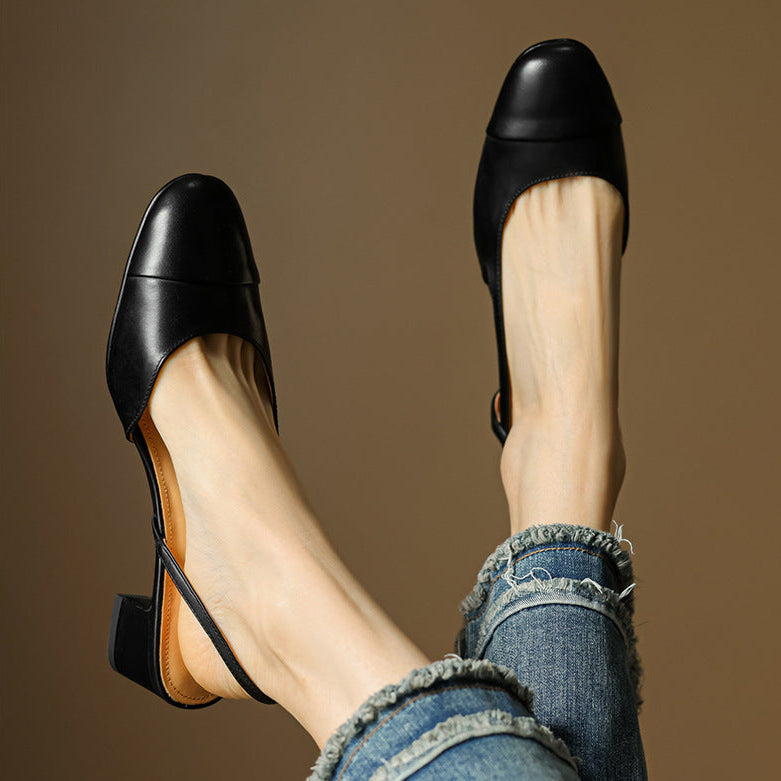 Reyna | Leren leather pumps