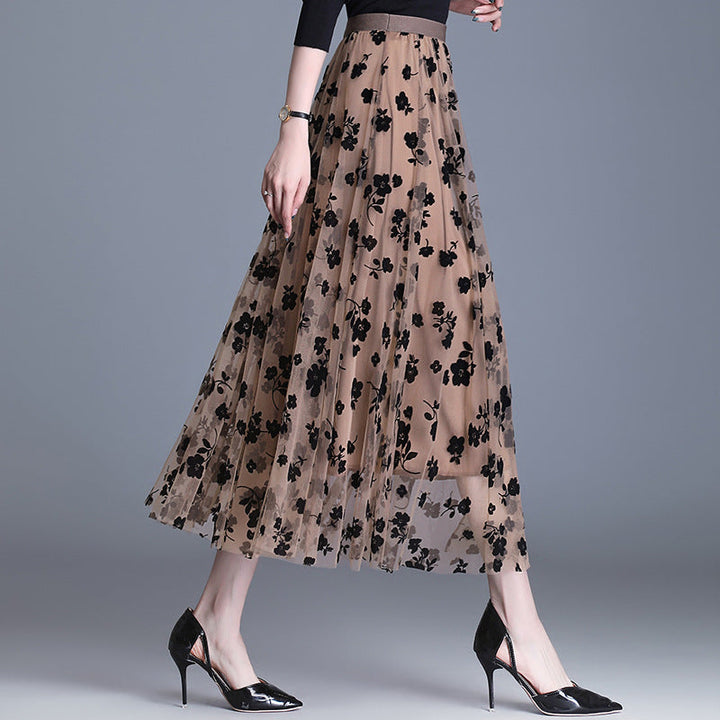 Adeline™ | Chique bloemen midi rok