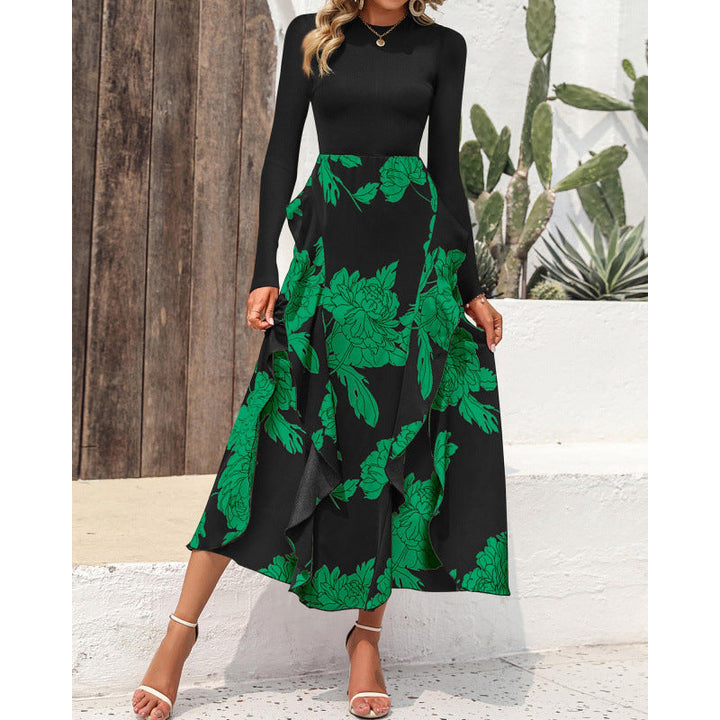 Sadie™ | Bloemen charm zonder mouwen midi jurk
