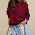 Anne™ | Relaxte fit klassieke sweatshirt