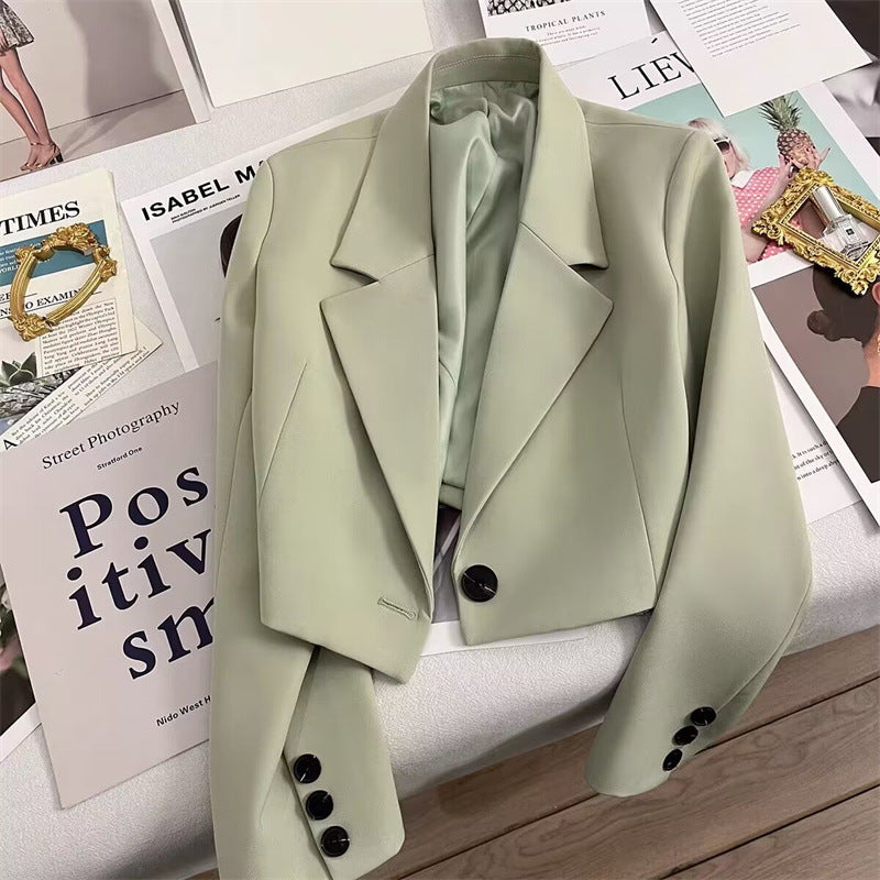 Coralie™ | Sophisticated cropped blazer