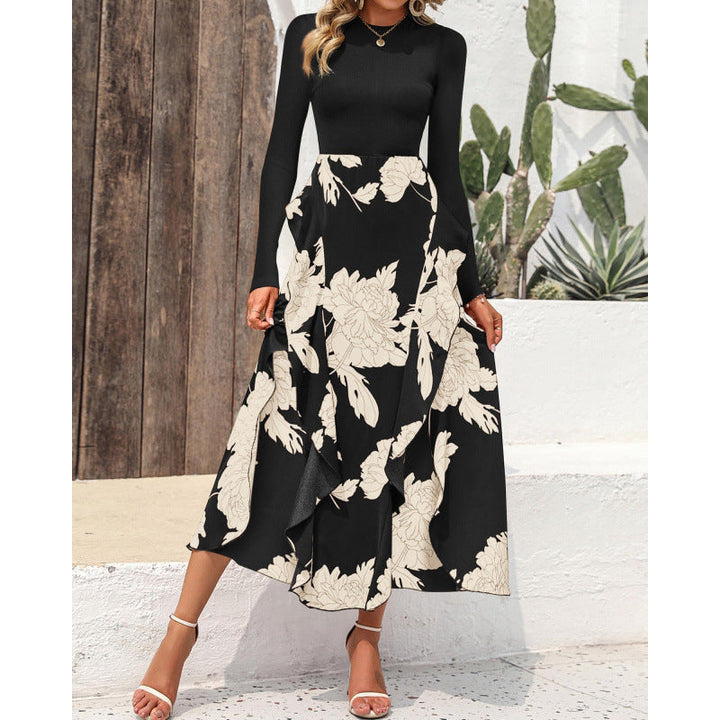 Sadie™ | Bloemen charm zonder mouwen midi jurk