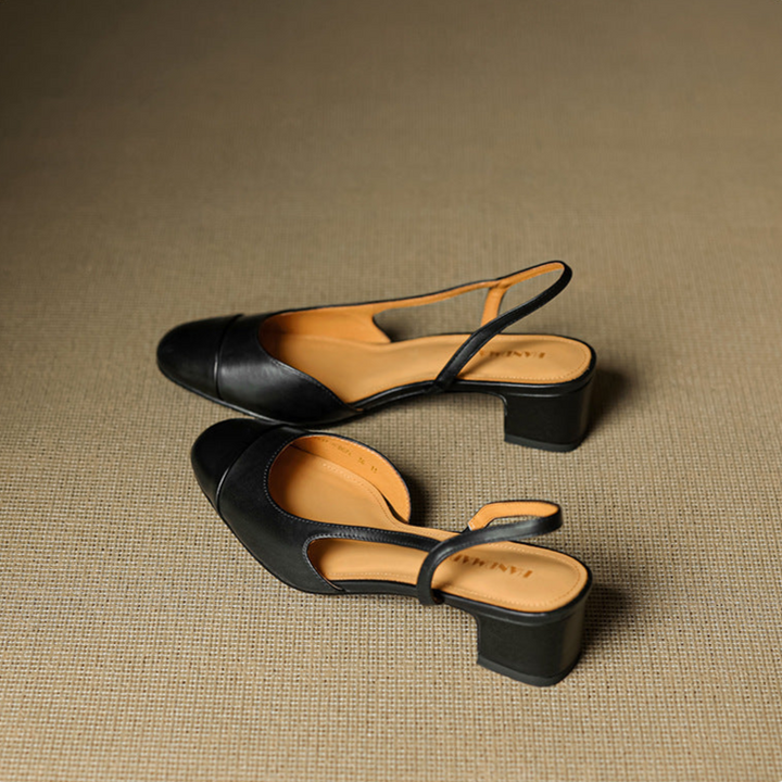 Reyna | Leren leather pumps