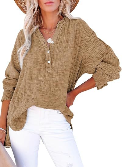 Ayla™ | Casual V-hals blouse
