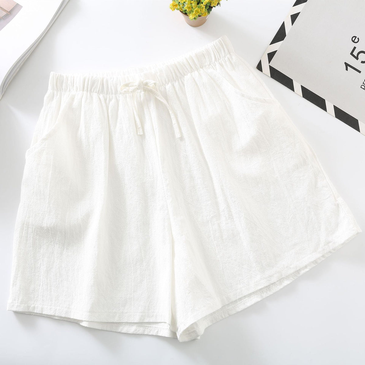 Carole™ | Minimalist relaxed-fit shorts