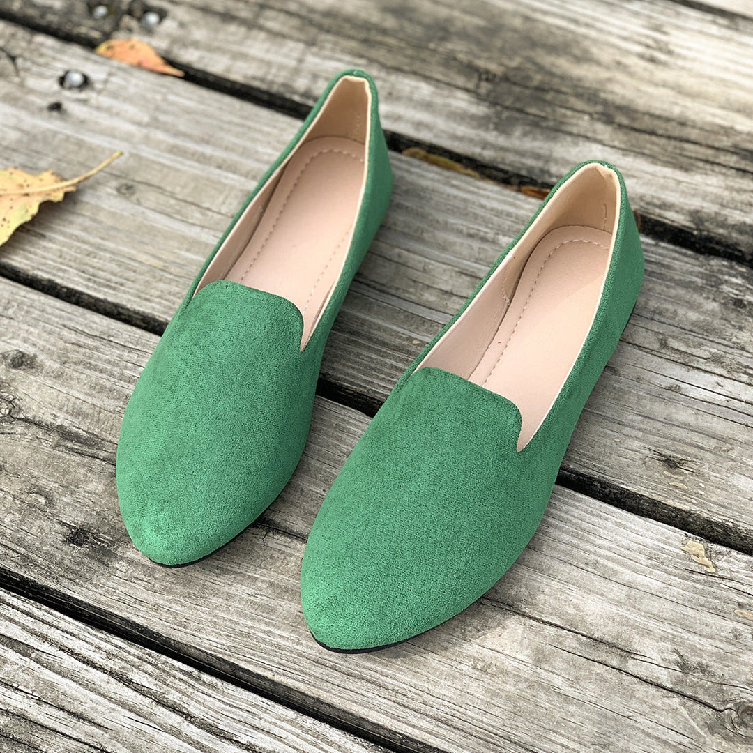 Janelle™ | Casual comfortabele pointed-toe ballerina's