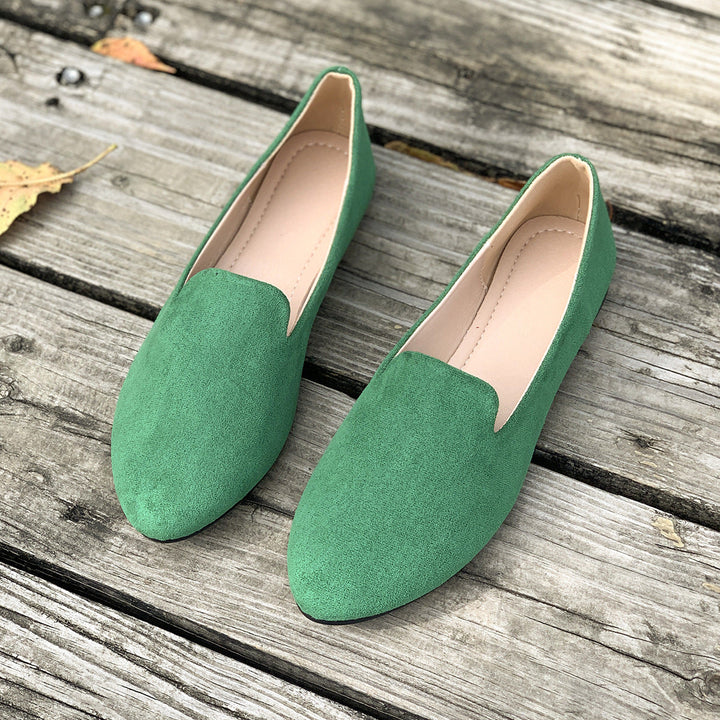 Janelle™ | Casual comfortabele pointed-toe ballerina's