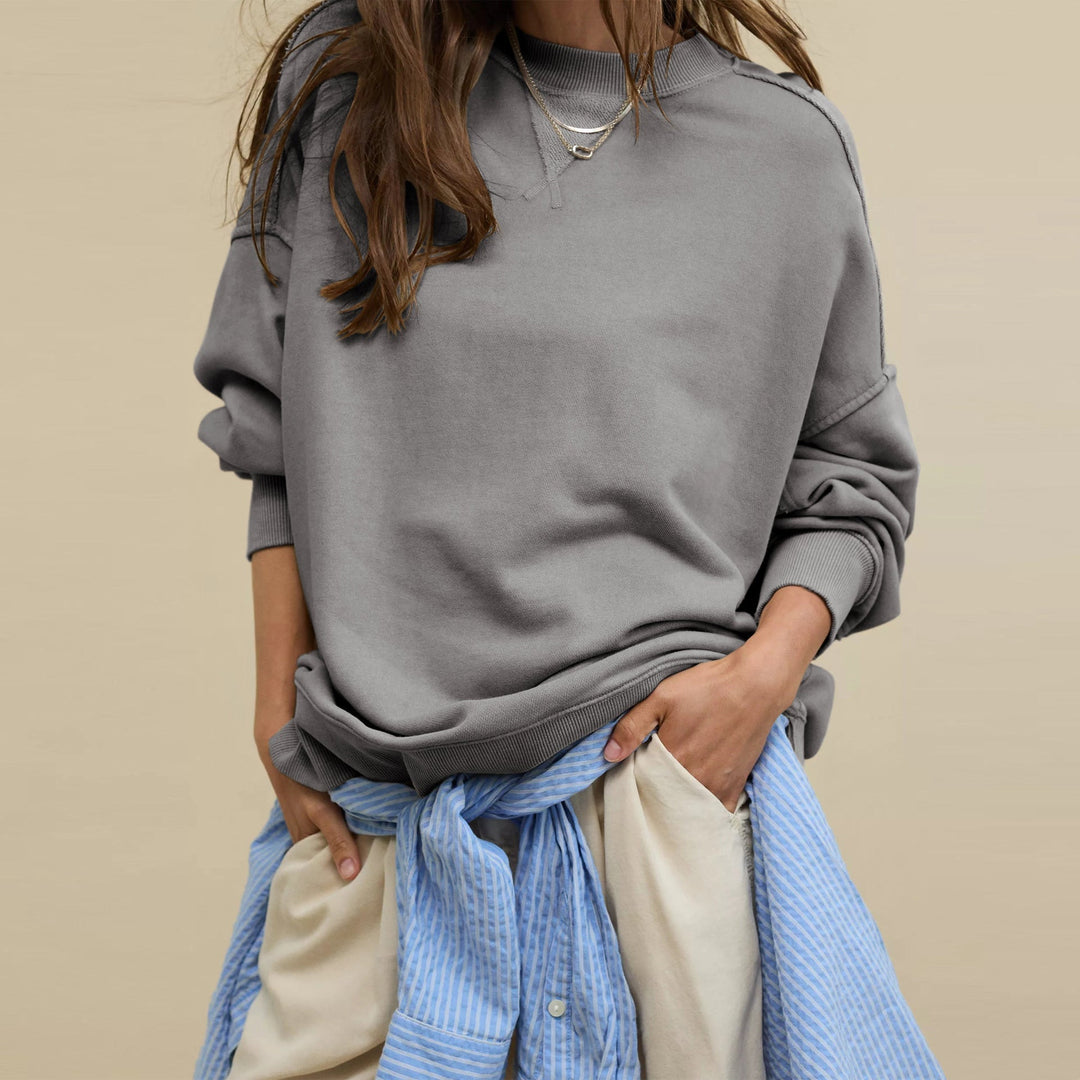 Anne™ | Relaxte fit klassieke sweatshirt