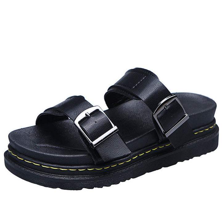 Peary™ | Comfort buckled summer platformsandalen