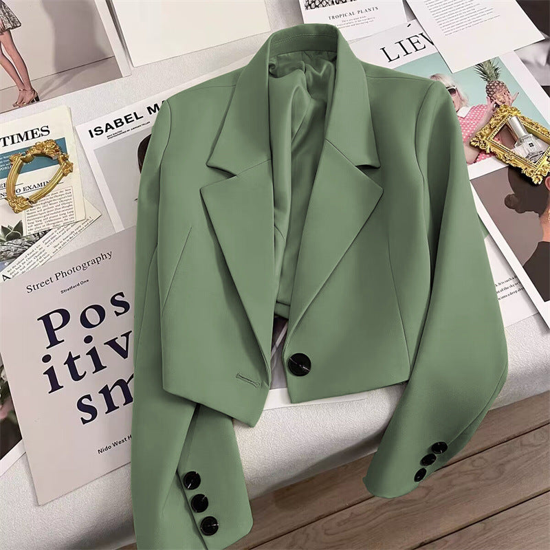 Coralie™ | Sophisticated cropped blazer