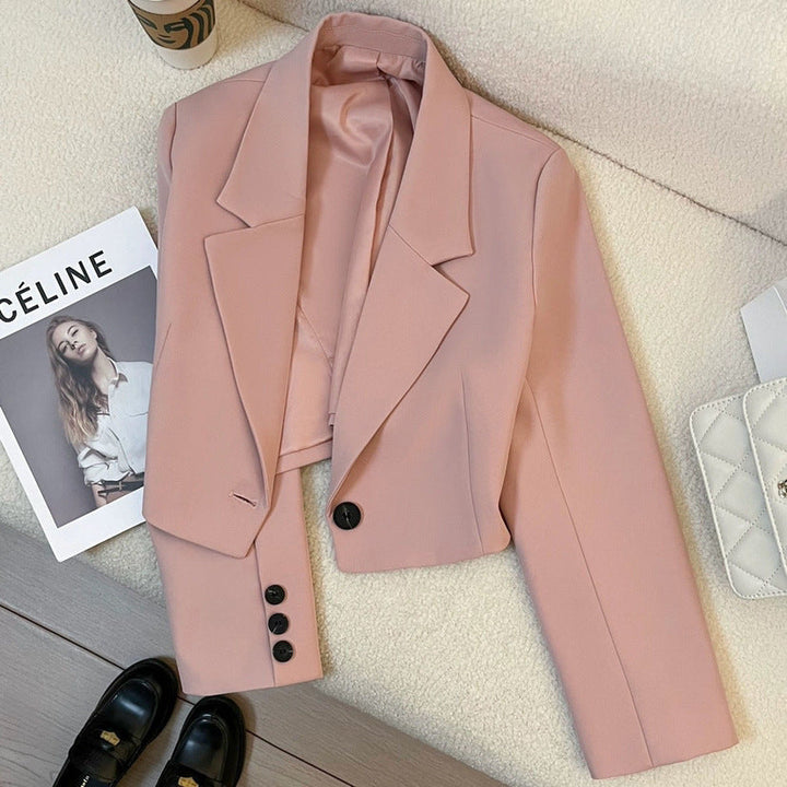Coralie™ | Sophisticated cropped blazer