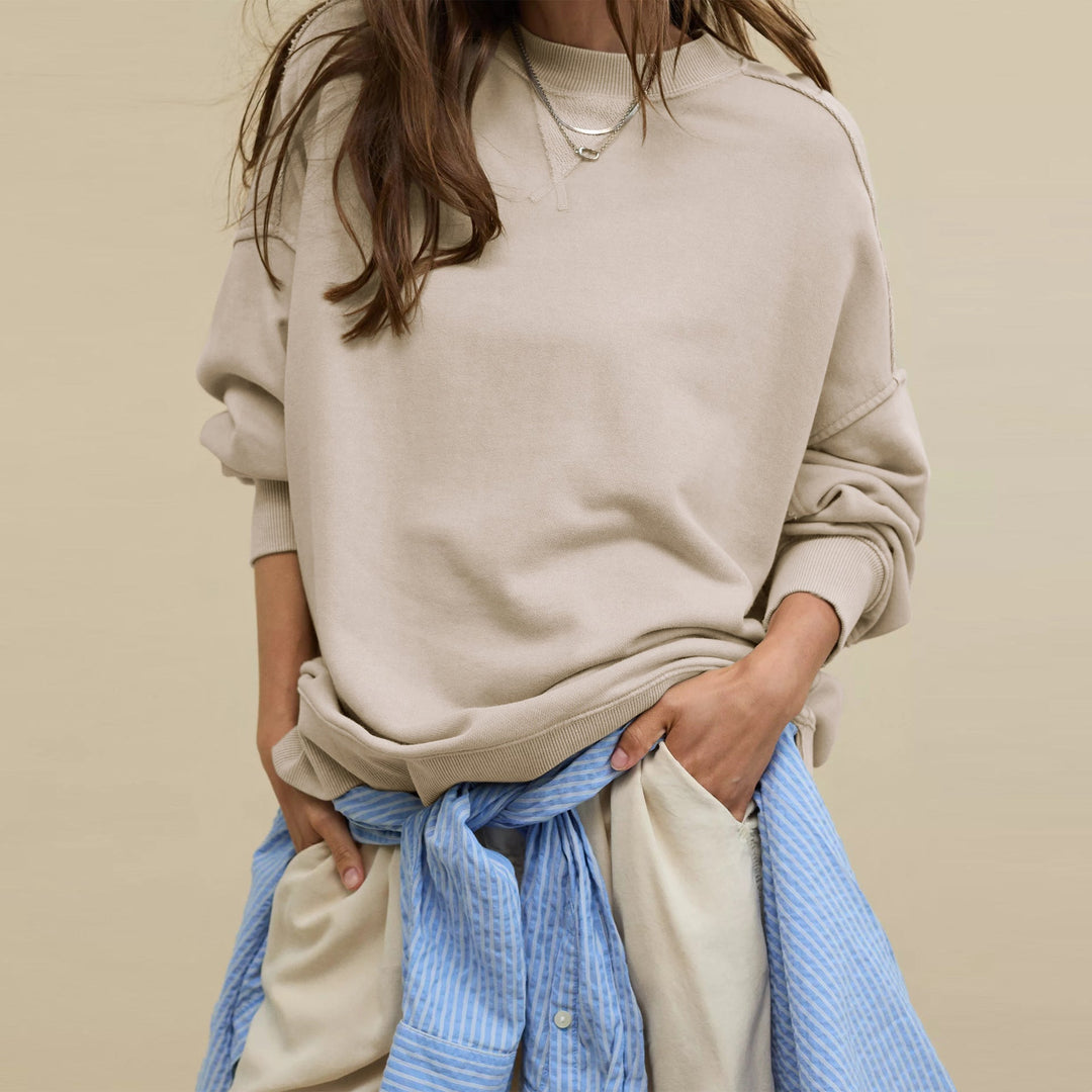 Anne™ | Relaxte fit klassieke sweatshirt