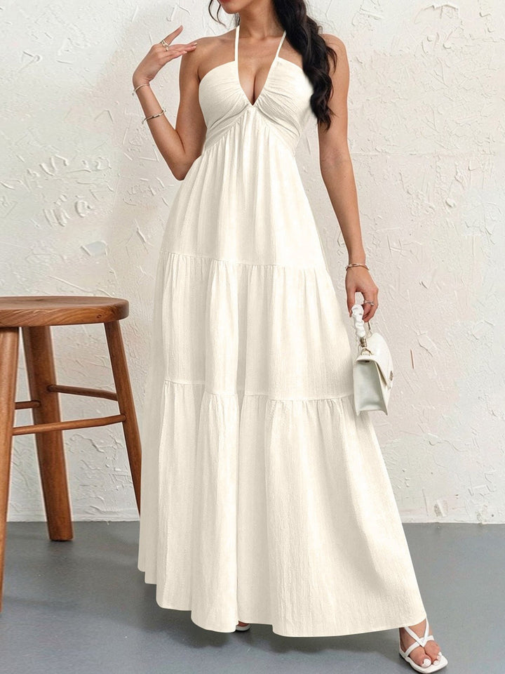 Walo™ | Casual loose fit zonder mouwen summer maxi jurk