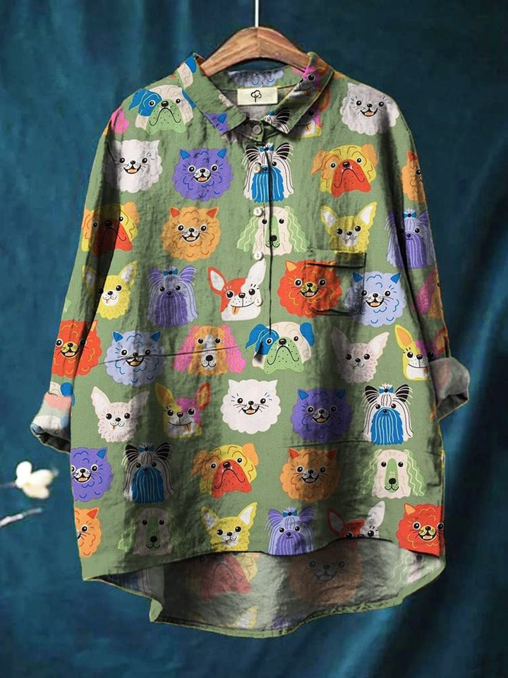 Addie™ | Dog art shirt