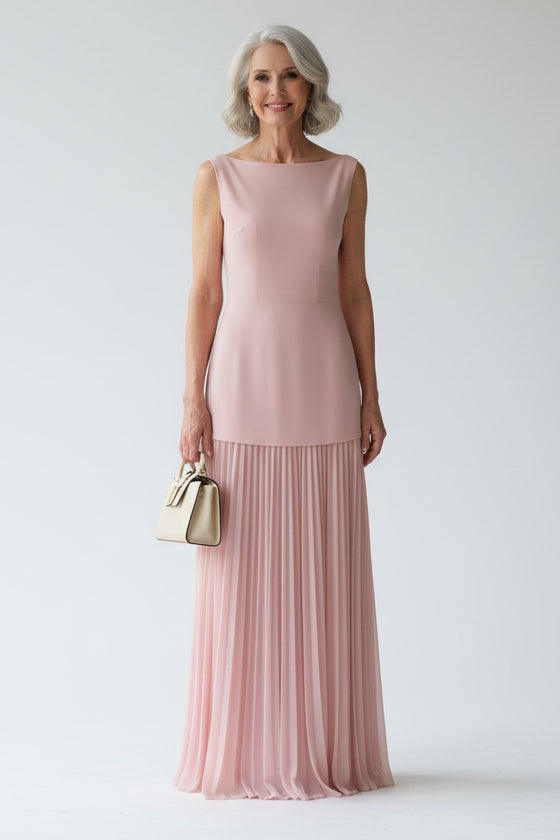 Serena | Pleated maxi jurk set
