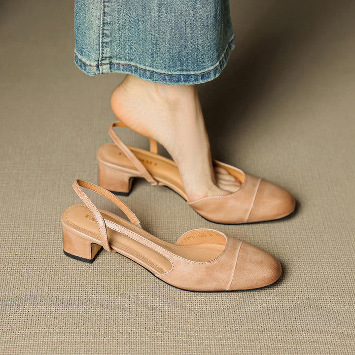Reyna | Leren leather pumps