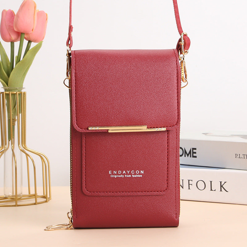 Eliza™ | Dames touch screen mobile phone messenger tas