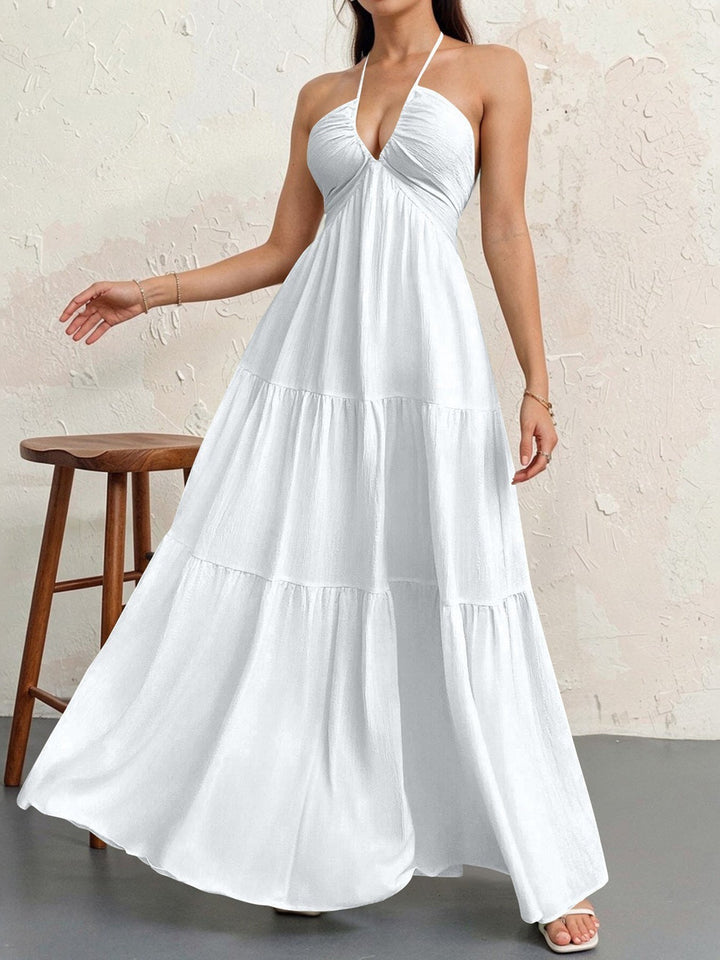 Walo™ | Casual loose fit zonder mouwen summer maxi jurk