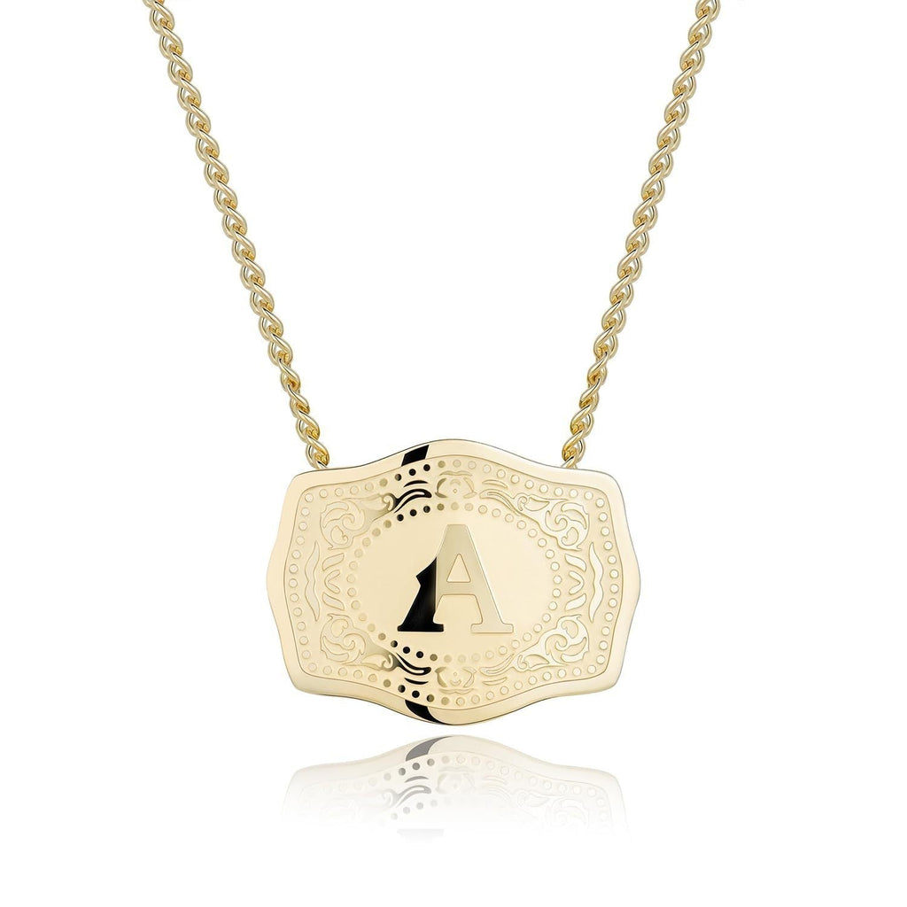 Cindy™ | Stijlvol initial letter pendant necklace
