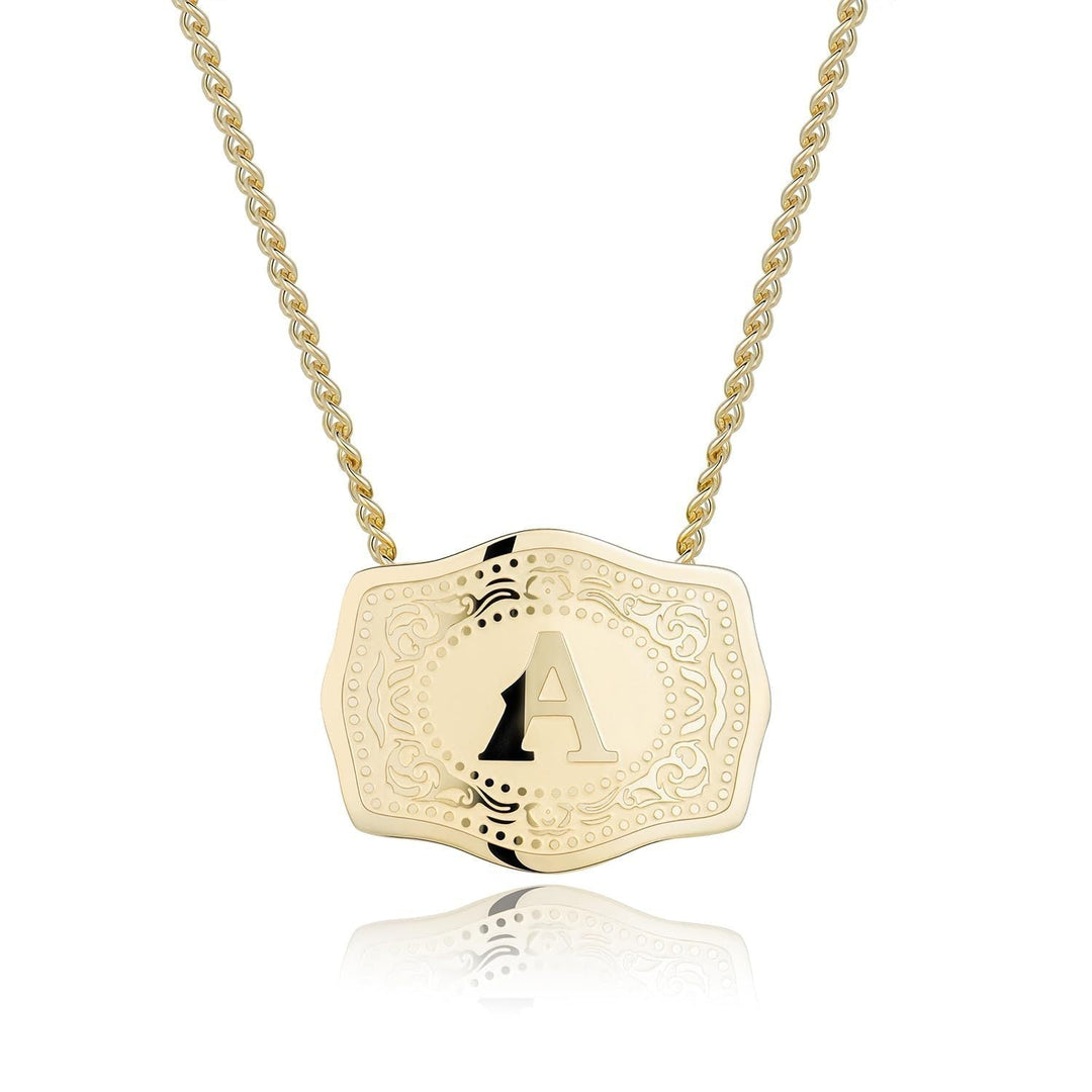 Cindy™ | Stijlvol initial letter pendant necklace