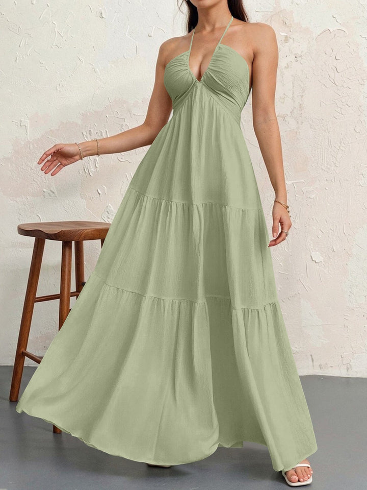 Walo™ | Casual loose fit zonder mouwen summer maxi jurk