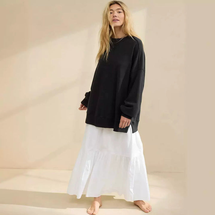 Anne™ | Relaxte fit klassieke sweatshirt
