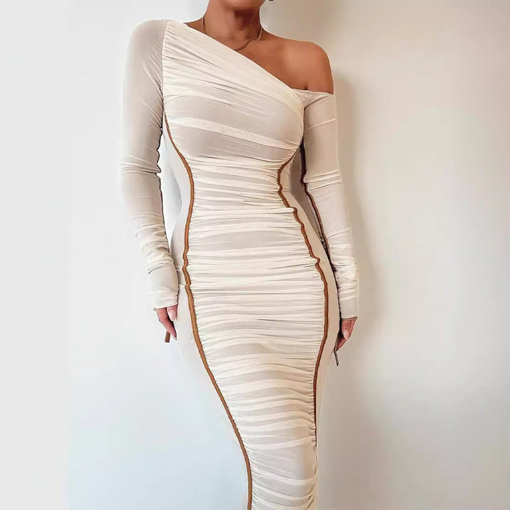 Bente™ | Classy bodycon lange mouwen midi jurk