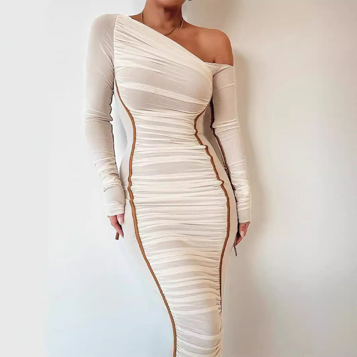 Bente™ | Classy bodycon lange mouwen midi jurk