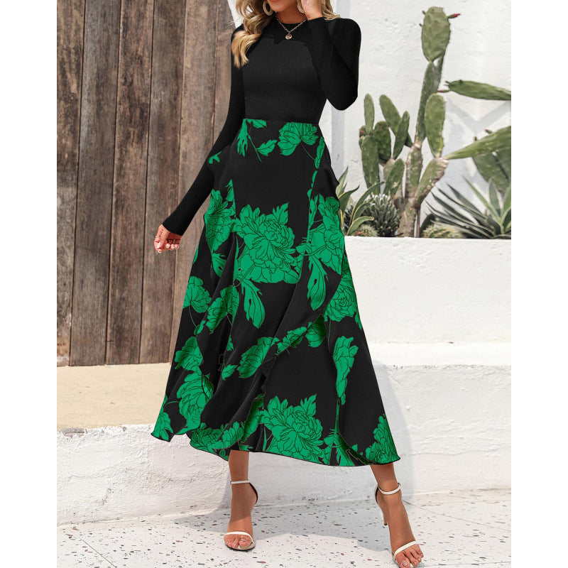Sadie™ | Bloemen charm zonder mouwen midi jurk