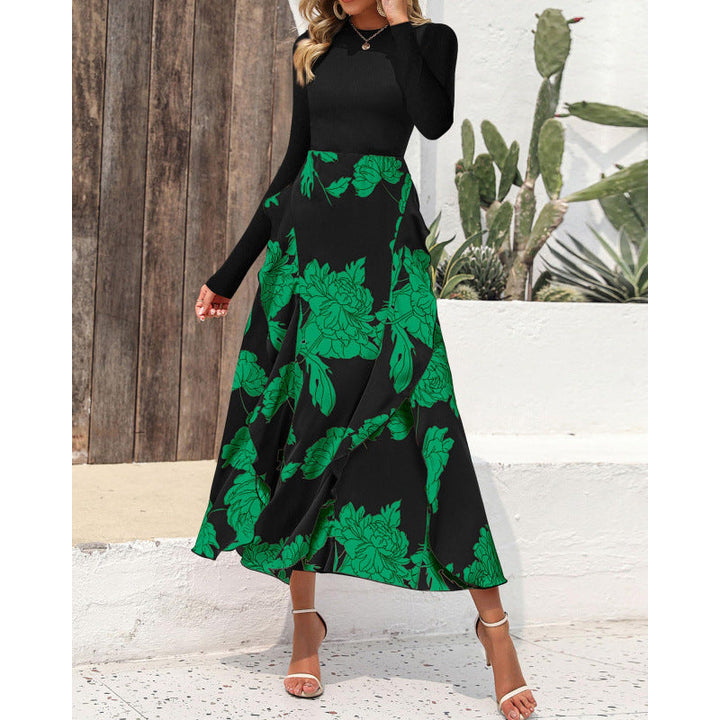 Sadie™ | Bloemen charm zonder mouwen midi jurk
