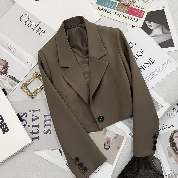 Coralie™ | Sophisticated cropped blazer