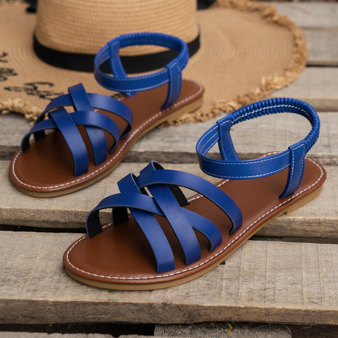 Lowita™ | Casual antislip cross flat sandalen
